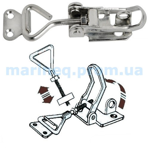 Засувка регульована важільна, 123-137 мм, фото 1