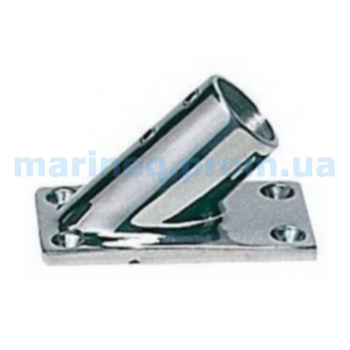 Кріплення до рульової стійки, прямокутна, 45°, ø 22 мм, фото 1