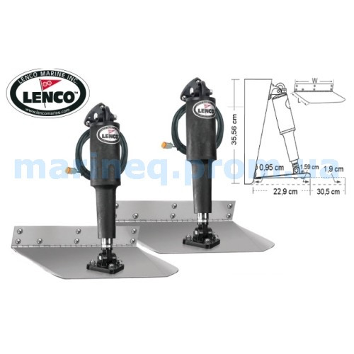 Пристрій коригування диферентах LENCO, 229x457 мм., фото 1