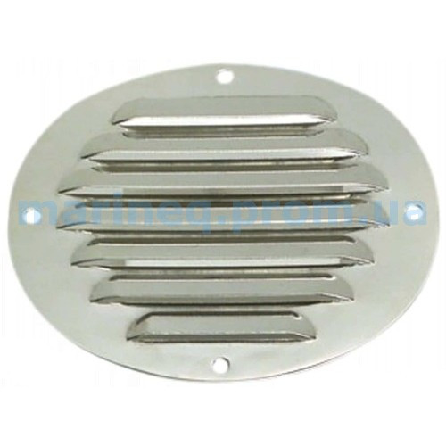 Решітка вентиляційна овальна, 116x128 мм, фото 1