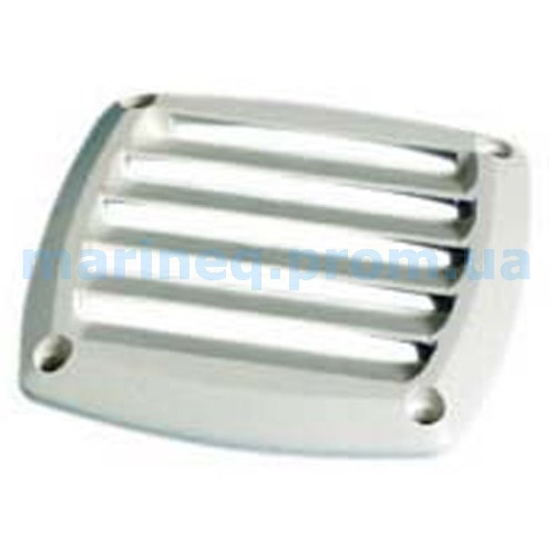 Решітка вентиляційна, 85x85 мм , біла, фото 1