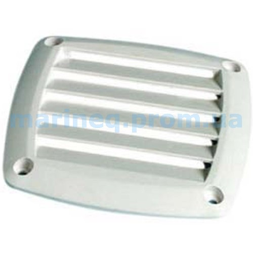 Решітка вентиляційна, біла, фото 1
