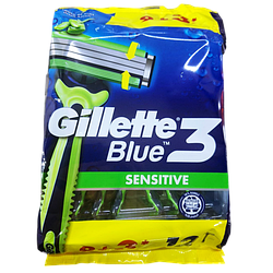 Станки бритвяні Gillette Blue Sense Care 3 леза, 12 шт.