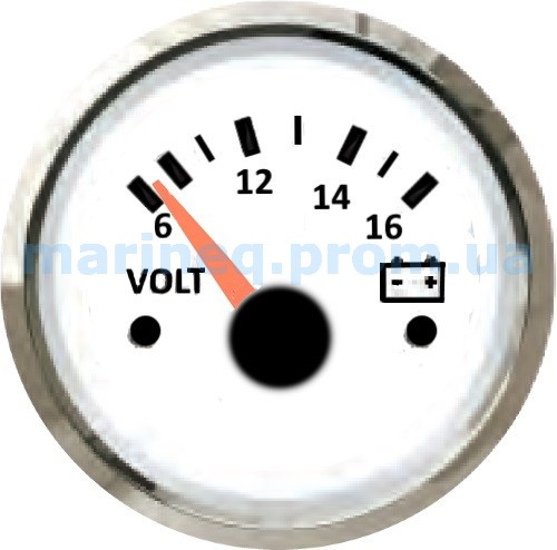 Вольтметр, білий. Арт. SF81004-4, фото 1
