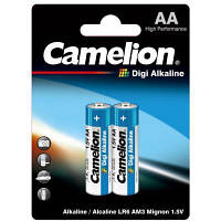 Батарейка Camelion AA LR6 Digi Alkaline * 2 (LR6-BP2DG) ASN