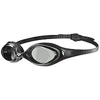 Очки для плавания SPIDER Arena 000024-555 дымчатый, черный, OSFM, Vse-detyam