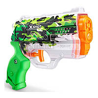 Бластер водный игрушечный X-Shot Fast Fill Nano Jungle Camo (100 мл, быстрая заправка) 11853B