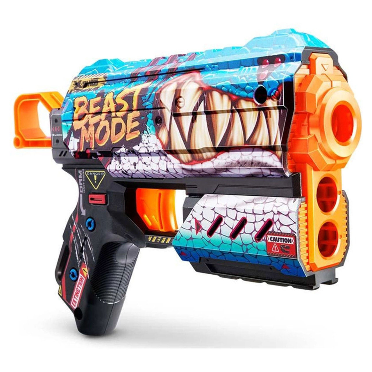 Бластер іграшковий X-SHOT Skins Flux Beast Out (8 м'яких патронів) 36516L