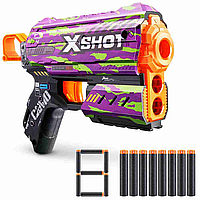 Бластер іграшковий X-SHOT Skins Flux Crucifer (8 м'яких патронів) 36516J