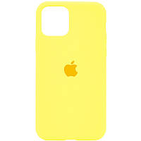 Силиконовый чехол Silicone Case Fulll для iPhone 11 Yellow