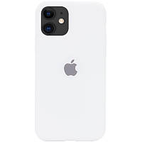 Силиконовый чехол Silicone Case Fulll для iPhone 11 White