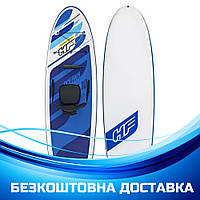 Доска для SUP серфинга (305х84х12см, доска, весло, ручной насос, сумка) SUP-борд Bestway 65350 Синий