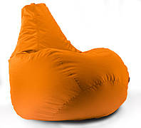 Кресло мешок груша Beans Bag Оксфорд Стронг 85*105 см Оранжевый (hub_vm1zep) QT, код: 2388160