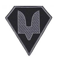 Шеврон ТРИЗУБ - Сили спеціальних операцій - на липучці