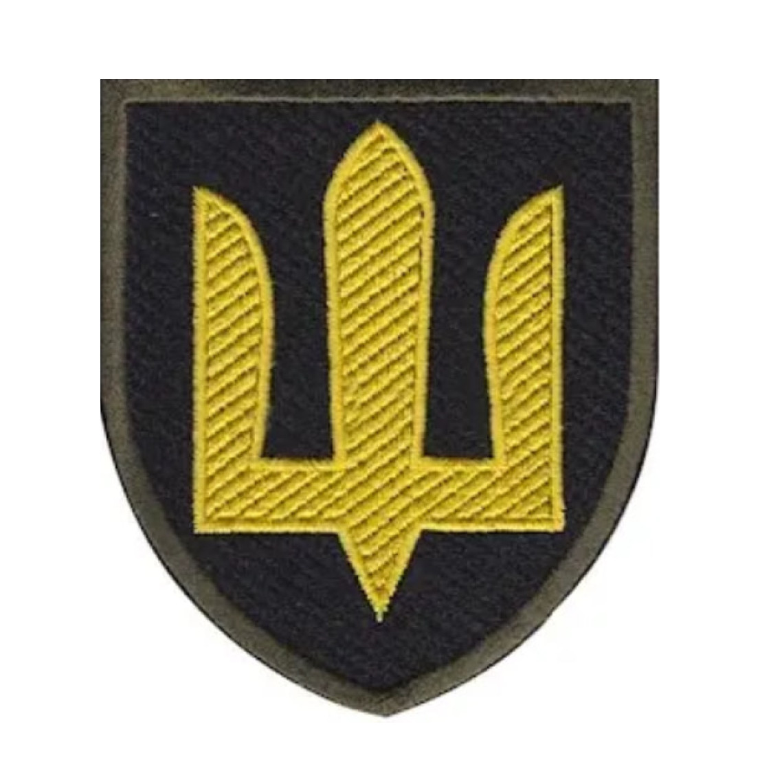 Шеврон ТРИЗУБ - Танкові - на липучці
