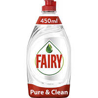 Средство для ручного мытья посуды Fairy Pure & Clean 450 мл (8001090837424) ASN