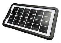 Солнечное зарядное устройство GDSuper GD-10X 6V 3W Black (3_03091) QT, код: 8038600