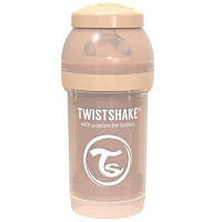Бутылочка для кормления Twistshake антиколиковая 180 мл, бежевая (69860) ASN