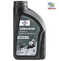 Моторное полусинтетическое масло "Silkolene Super 4 10W-40 ', 1л