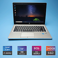 Ноутбук HP EliteBook Folio 9480m Gray (i7-4600U/RAM 16GB DDR3 / SSD 240GB) Б/В (6246)