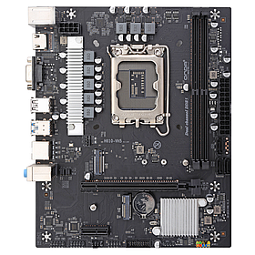 Материнська плата Onda H610M-VH5 DDR5 Black LGA 1700 (OND-H610M-VH5-B) (TF)