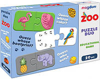 Детская настольная игра Парочки Зоопарк Magdum ME5032-11 EN QT, код: 7792205