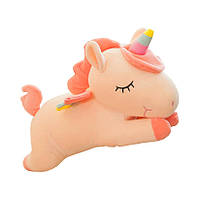 Мягкая игрушка-подушка с пледом Bambi Пегас Розовый (С12097-P) QT, код: 8143227