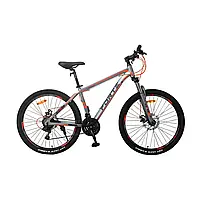 Велосипед Forte Extreme 27.5"/19", серо-красный