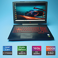 Ноутбук HP Omen 15-ce019dx (i7-7700HQ/RAM 16GB DDR4/SSD 500GB/GTX 1050 Ti) Б/В (7008)