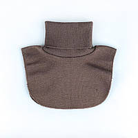Манишка на шею Luxyart one size для детей и взрослых кофейный (KQ-3641) FG, код: 7685707