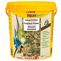 Sera Vipan Nature универсальный корм для аквариум. рыб, питающихся с поверхности воды, хлопья, 21000 мл (4 кг)