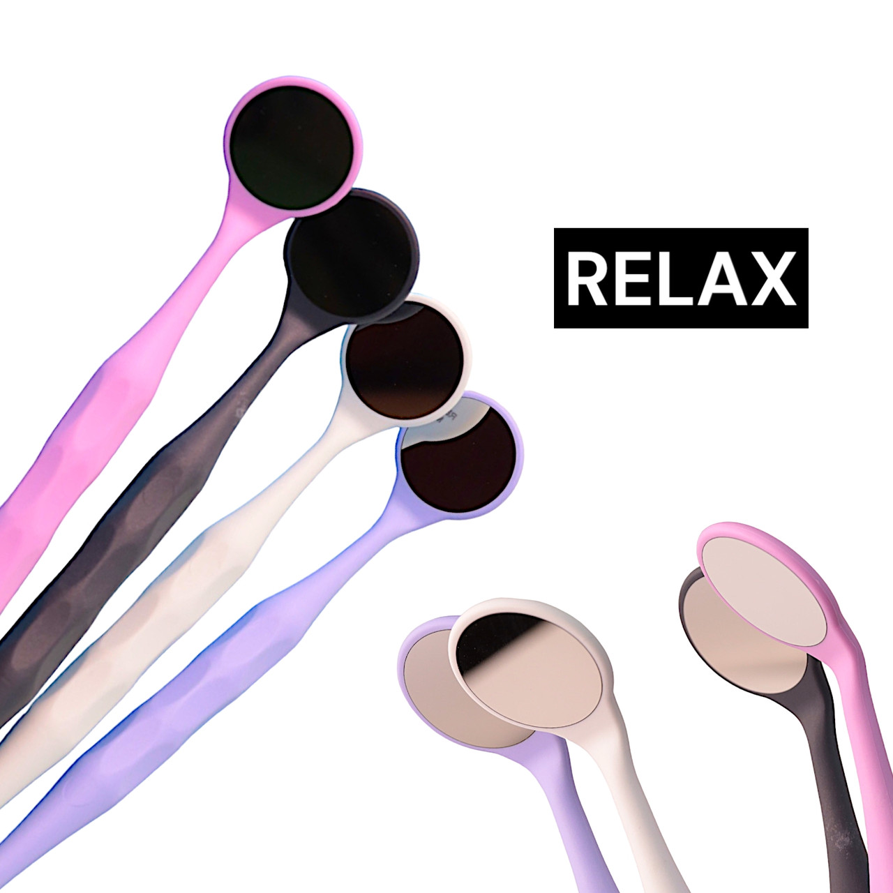 Дзеркало РЕЛАКС (Relax) Fx5 Родієве Ханенкрат Чорне Антрацит