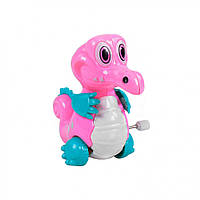 Заводная игрушка Динозаврик Bambi 908 Розовый QT, код: 7669000