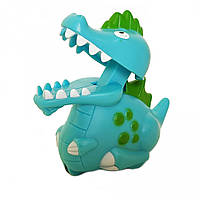 Заводная игрушка Metr+ Динозавр 9829 9 см Синий QT, код: 7788423