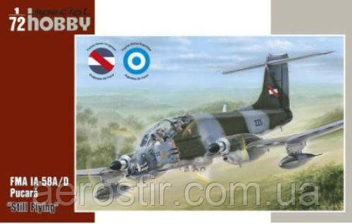 FMA IA-58A/D Pucara 1/72 Special Hobby 72288