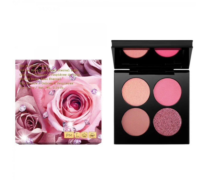 Палетка тіней Pat McGrath Divine Rose Luxe Quad Eternal Eden, фото 1