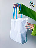 Шопер пляжний з оксфорду і підкладкою без друку Розмір: 42cм х 35см х 12см, фото 3