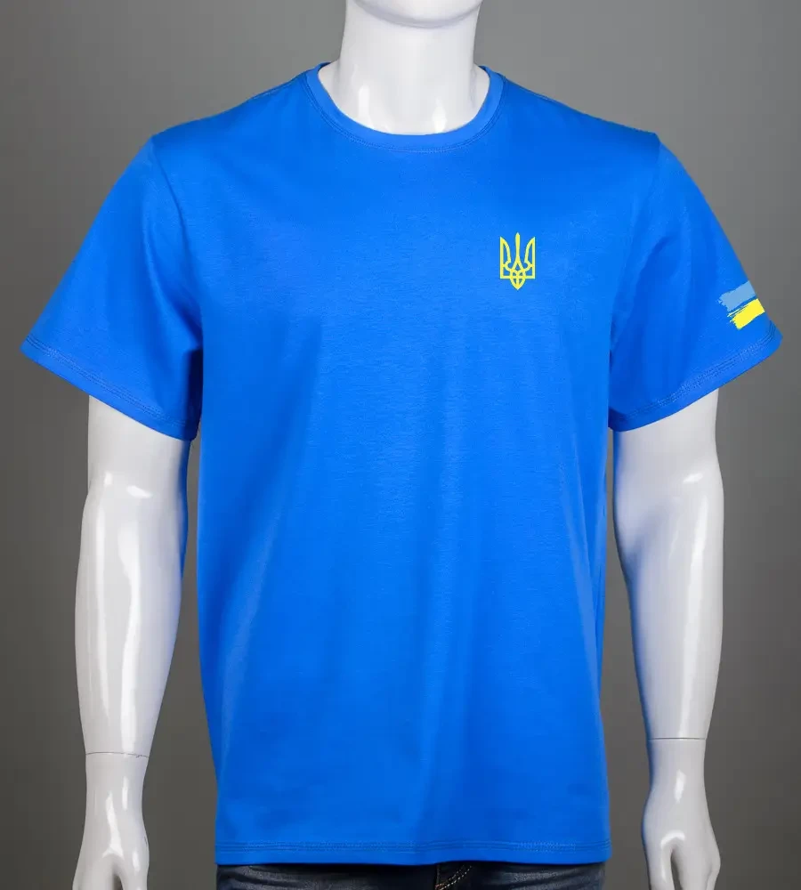 Футболка батал Тризуб UA Електрик 2306б, 3XL (1 шт.)