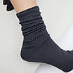 Набір шкарпеток чоловічих 12 пар «Double Grey» з високою резинкою бавовна преміум сегмент розмір 39-42, фото 7