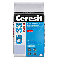 Фуга Ceresit CE 33 Plus Кольоровий шов 2кг світло-блакитний 180 (4823051722549)