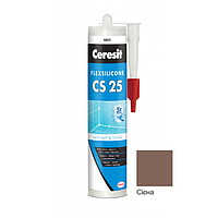 Эластичный силиконовый герметик Ceresit CS25 (сиена) 280мл (4740008501074)