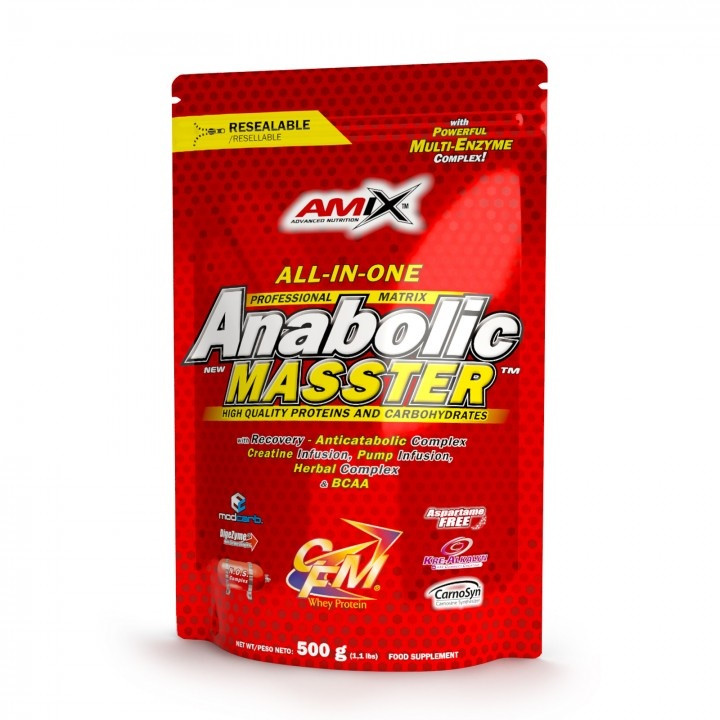 Послетренировочный комплекс Amix Nutrition Anabolic Masster, 500 грамм Шоколад CN9039-3 PS - фото 1 - id-p2173266510