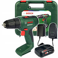 Акумуляторний дриль-шурупокрут Bosch Easydrill 18V-40 (18 В, 2х1.5 А*год) (06039D8002)