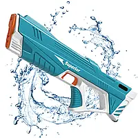 Водный Бластер на Аккумуляторе Электрический Водяной Пистолет с Автоматическим Насосом Для Детей и Взрослых