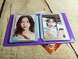Біндер для фотокарток К-ПОП альбом для карток K-POP lomo card на 40+1 шт №26, фото 2