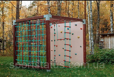 Дитячий ігровий майданчик CUBE 26 спортивний комплекс вуличний дитячий комплекс, фото 2