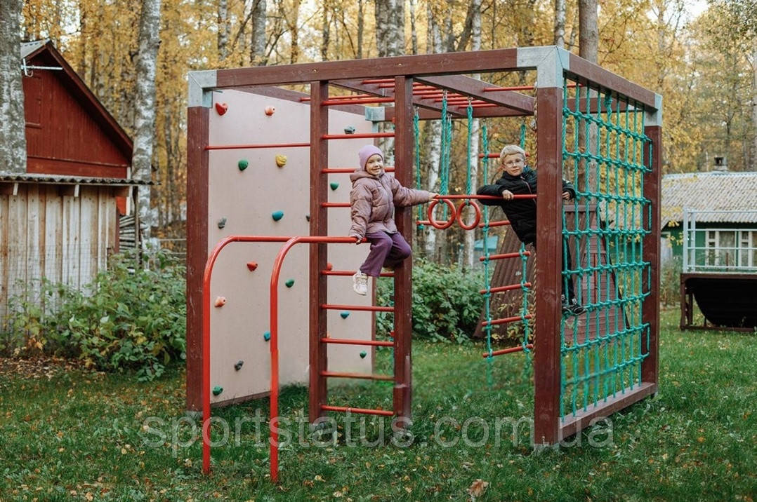 Дитячий ігровий майданчик CUBE 26 спортивний комплекс вуличний дитячий комплекс