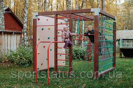 Дитячий ігровий майданчик CUBE 26 спортивний комплекс вуличний дитячий комплекс, фото 1