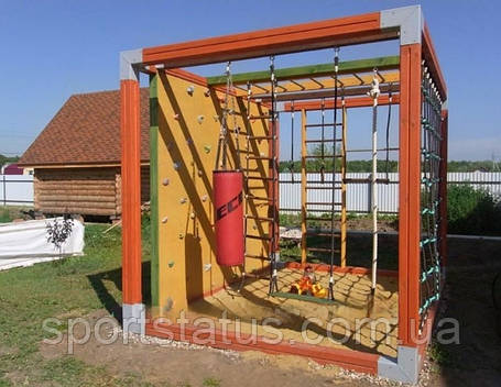 Дитячий ігровий майданчик CUBE 31 спортивний комплекс вуличний дитячий комплекс, фото 1