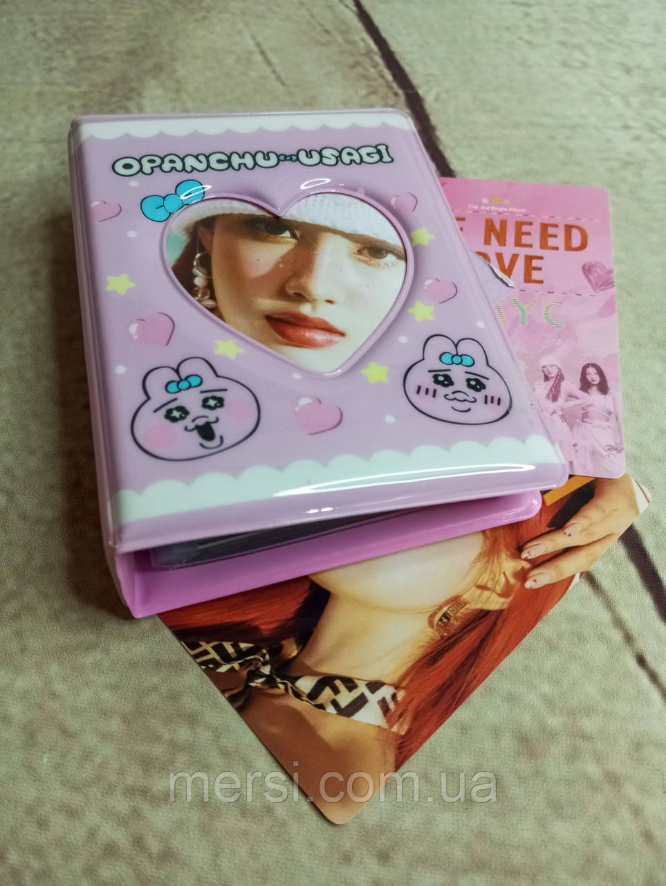 Біндер для фотокарток К-ПОП альбом для карток K-POP lomo card на 40+1 шт №27
